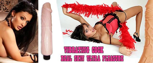 Vibrátor Real Skin Ultra Pleasure