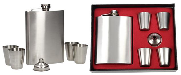 Placatka nerez s pruhy 260ml (9oz)