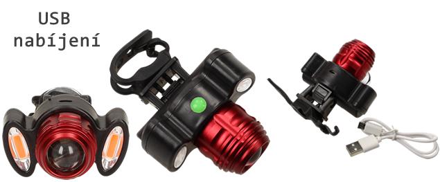 UV Vodotěsná a nárazuvzdorná nabíjecí LED baterka 2v1