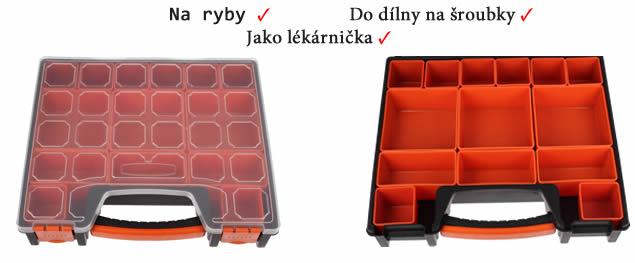 Univerzální kufřík s pořadníky