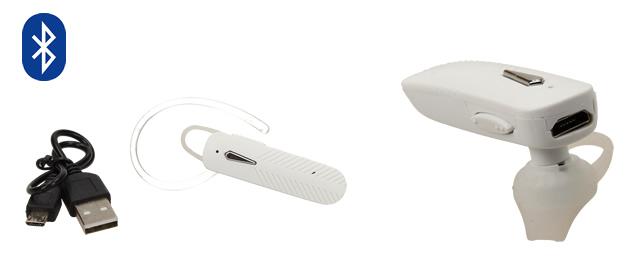 Bluetooth handsfree bílé