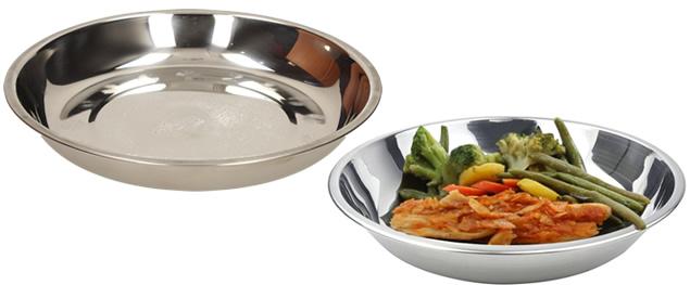 Nerezový cedník s oušky 34 cm