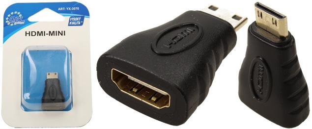 Redukce HDMI-samice / HDMI-samice 90° YX-3068