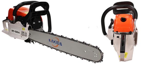 Benzinová řetězová pila Nakida 2,2kw HT-5054