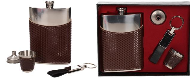 Mini kovové nerez panáky na alkohol 4 x 3,5 cm 4 kusy