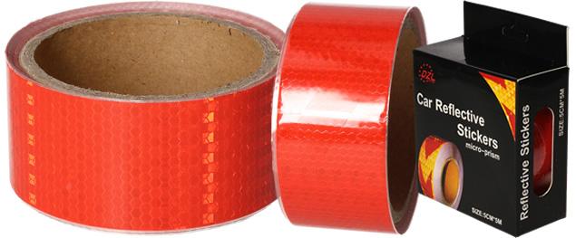 Reflexní lepící páska žlutá 5m