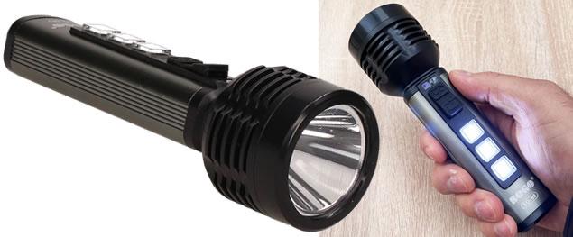 Multifunkční Varovná Signální SOS Lampa M260 FlashLight 200m