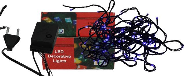 Vánoční barevné osvětlení 30 led diod na baterie