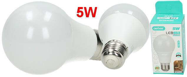Žárovka aerbes 5W E27 6500k