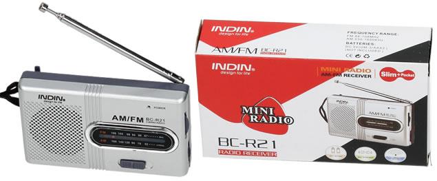 Kapesní Mini Radio a Bluetooth reproduktor Charge G2 černý