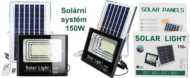 Solární pouliční světlo Jortan 150W