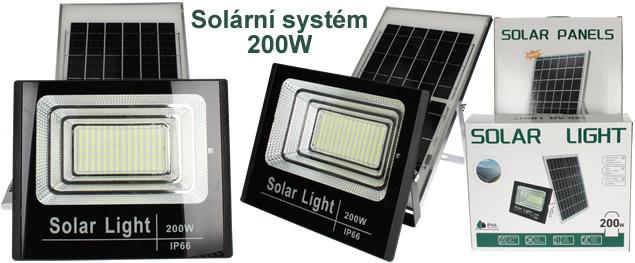 Solární pouliční světlo Jortan 100W