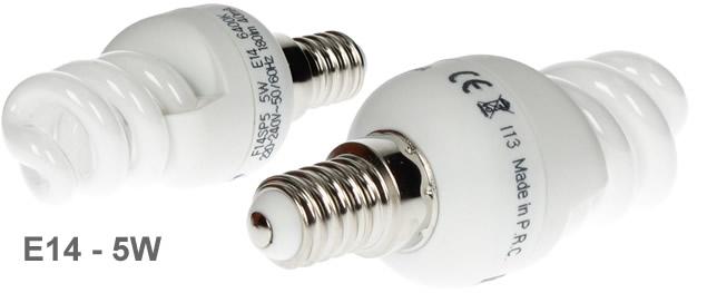 Úsporná žárovka 5W Spiral Led E27 Aerbes AB-Z1024