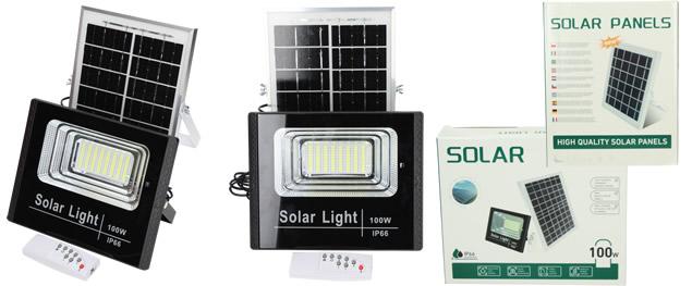 LED solární Světlo FOYU FO-TA001 20W