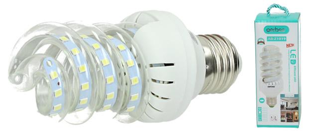 Úsporná žárovka 12W Spiral Led E27