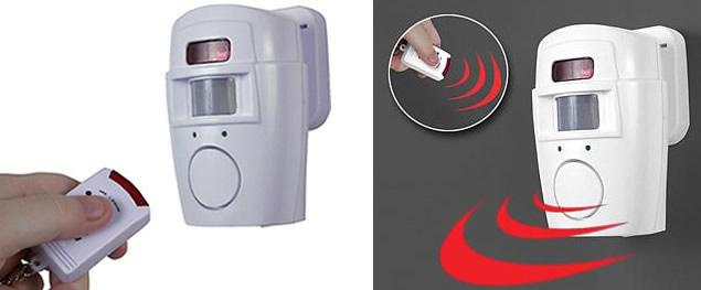 Mobilní alarm na ovládání