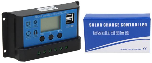 Solární regulátor PWM 12-24V/10A