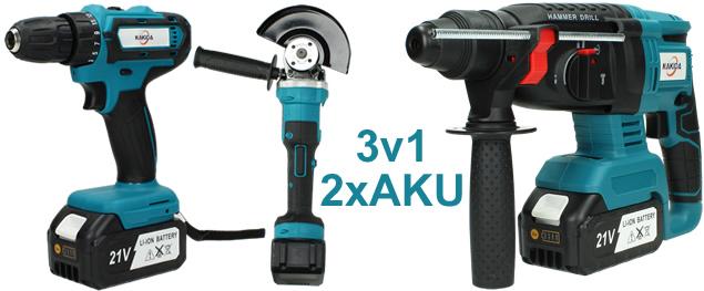 AKU nůžky 48VMAX Lithium včetně 2 baterií