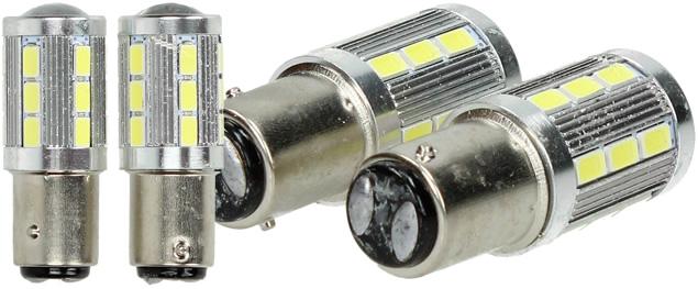 LED autožárovka BA15S 12V - sada…