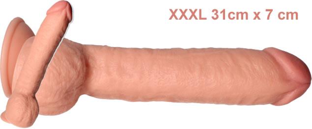 Lances Cock Realistic Dildo XXXL…