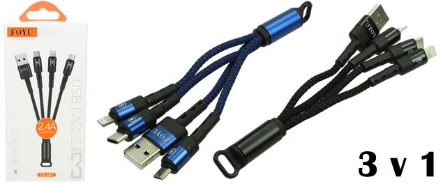 USB nabíječka se 4 porty 10W
